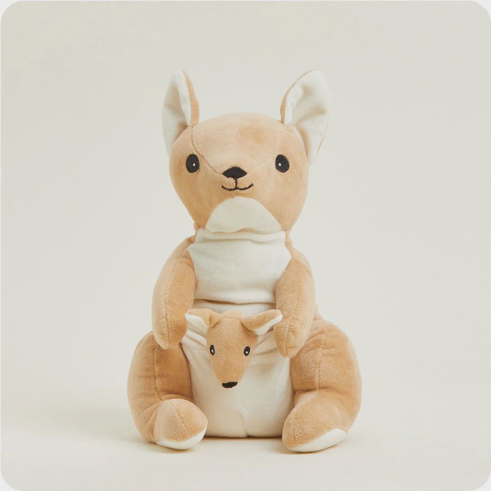 Warmies, Kangaroo brwn w/baby