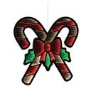 Infinity, Double Candy Cane 22"