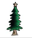 Infinity, Tree w/Star 37" Slender