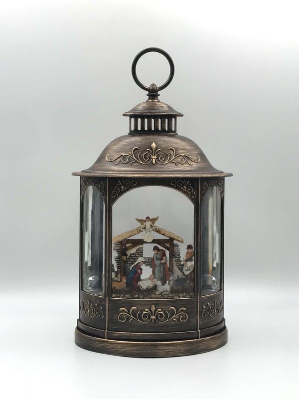 Snow Globe, Musical Nativity 11.25&quot;