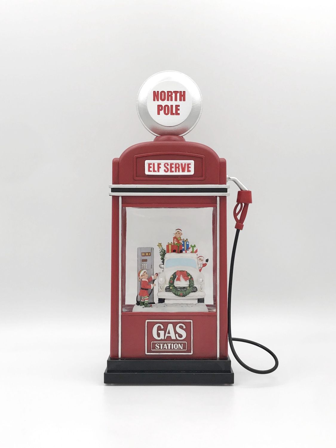 Snow Globe, Xmas Gas Station