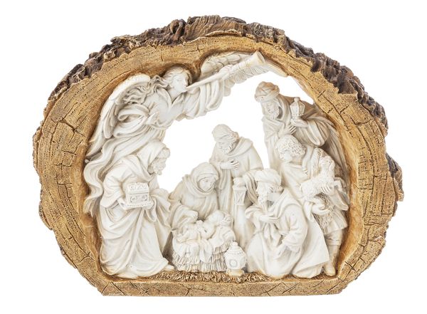 Nativity, Log Natural/White