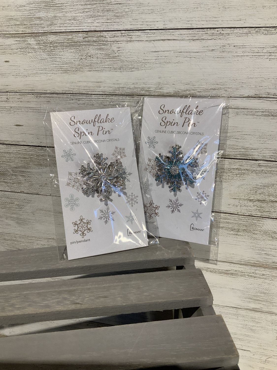 Brooch, Spin Pin Asst colors