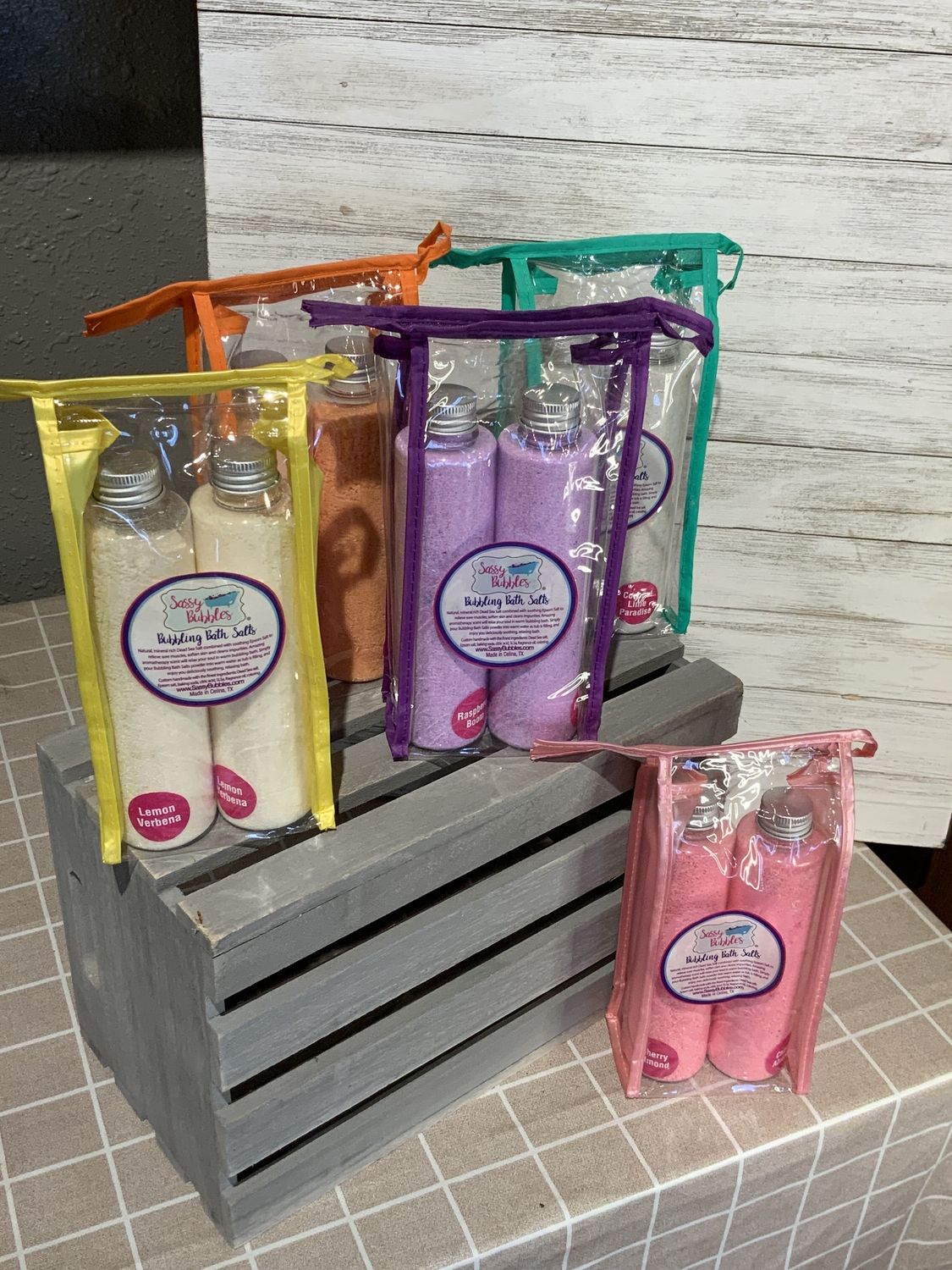 Bubbling Bath Salts Asst Scents