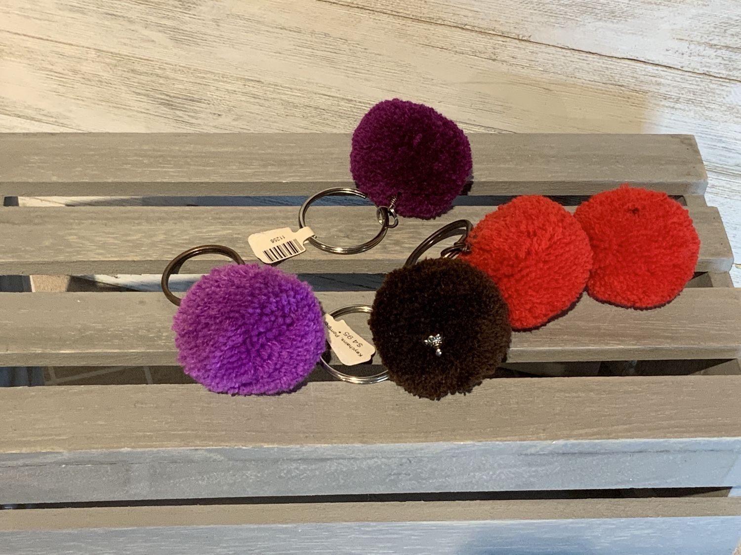 Keychains, Pompom