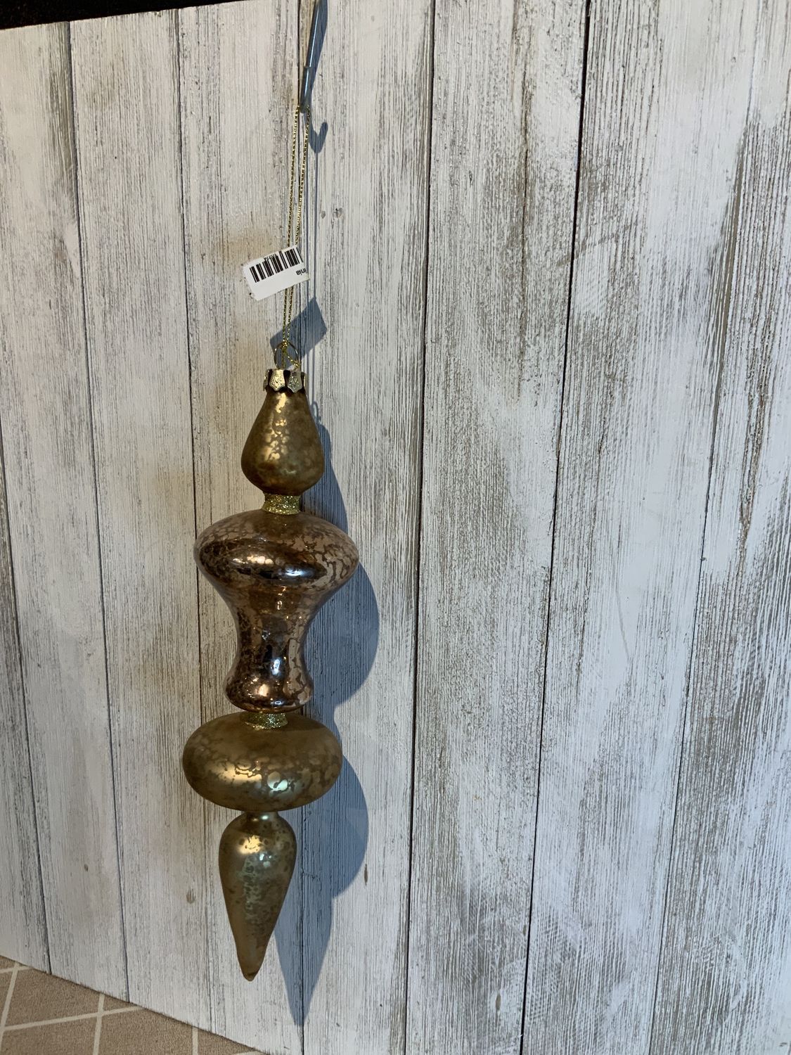 Ornament, Copper Finial 10182