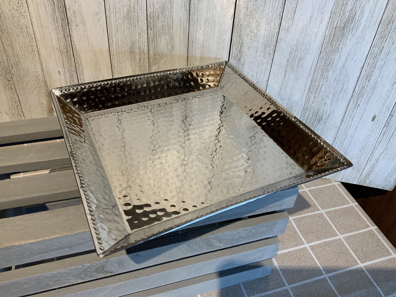 Tray/Plate 8" stainl st