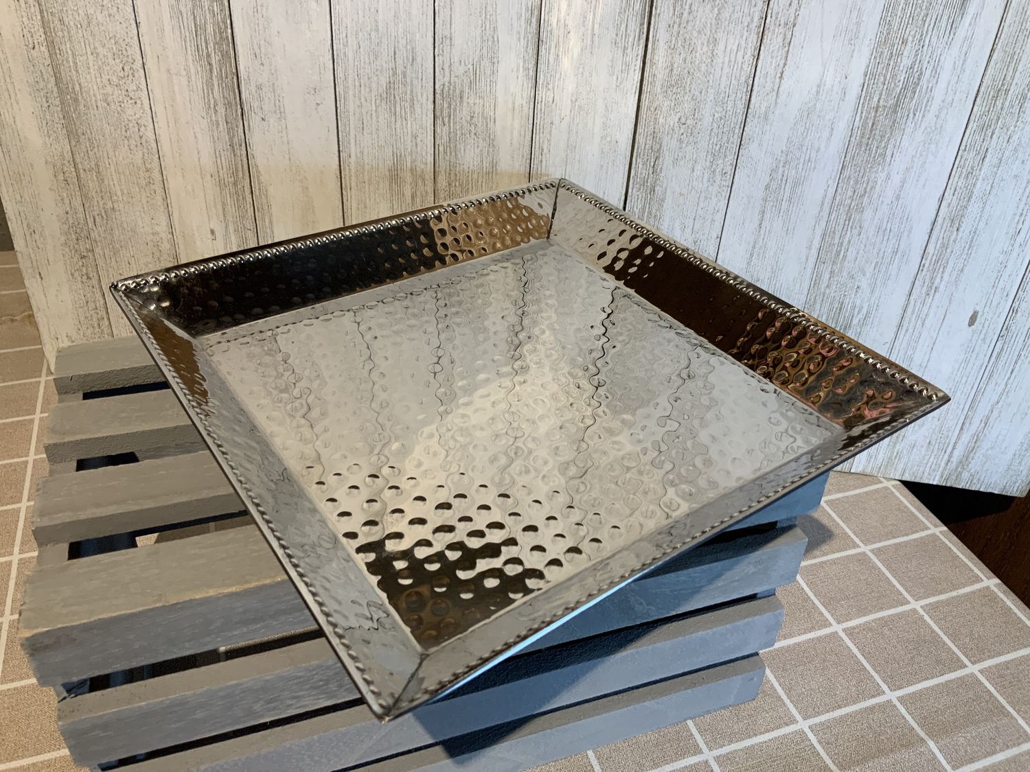 Tray/Plate 9" stainl st