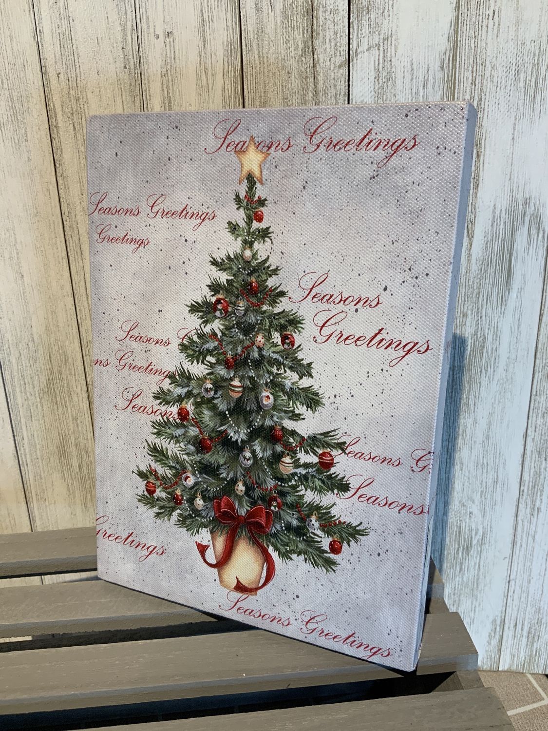 LED Canvas, Christmas Tree SM