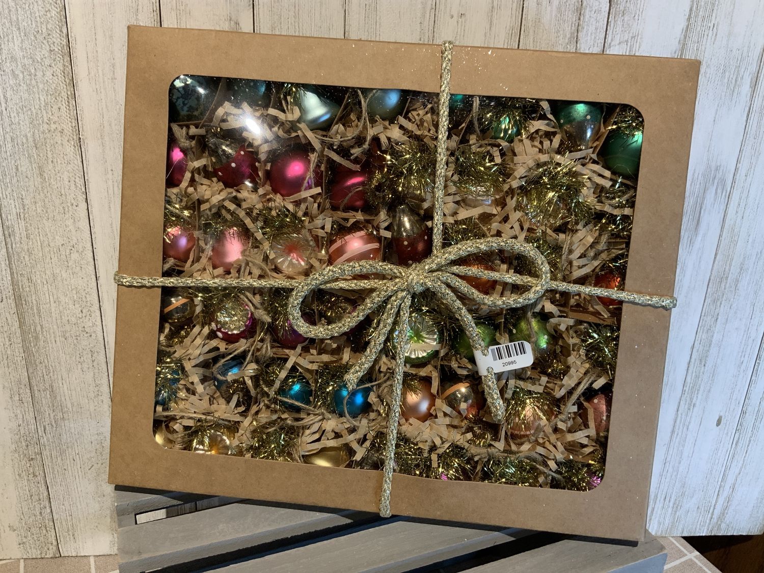 Ornaments, Rainbow Asst 48ct Boxed