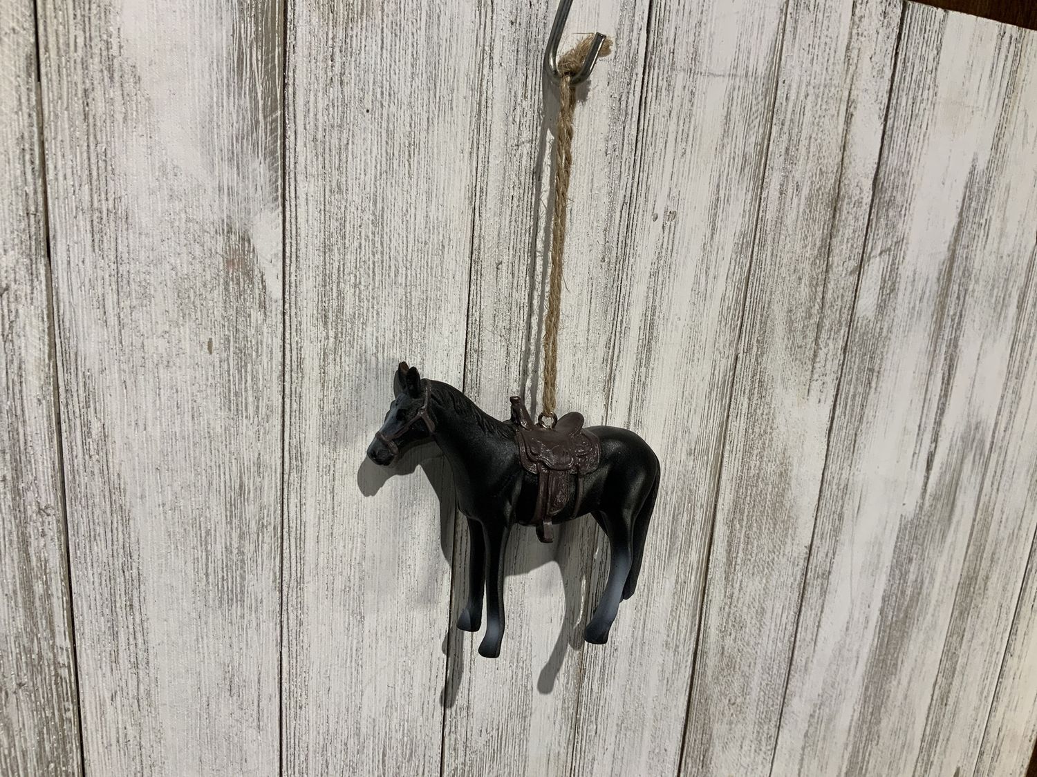 Ornament, Horse w/Saddle
