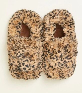 Warmies, Slippers Leopard