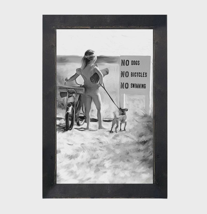 Picture, NO Swimming 10"x16"