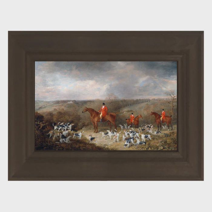 Picture, Vintage Fox Hunt 10"x16"