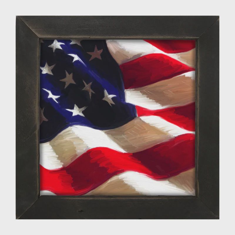Picture, Flag 8"x8"