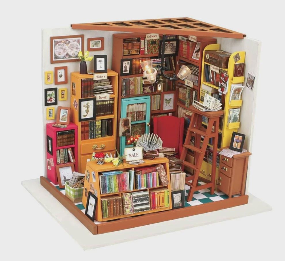 DIY Miniature Kit, Sam's Study