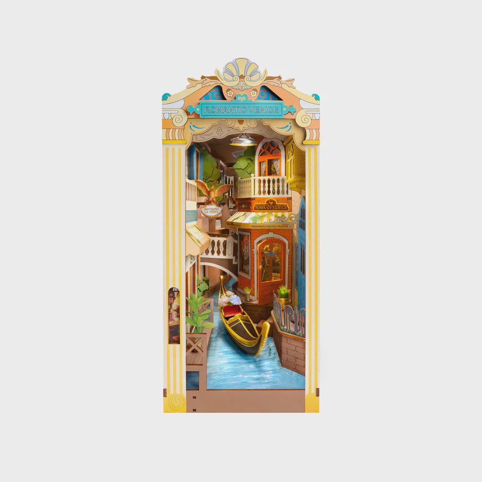 DIY Booknook Kit, Romantic Venice