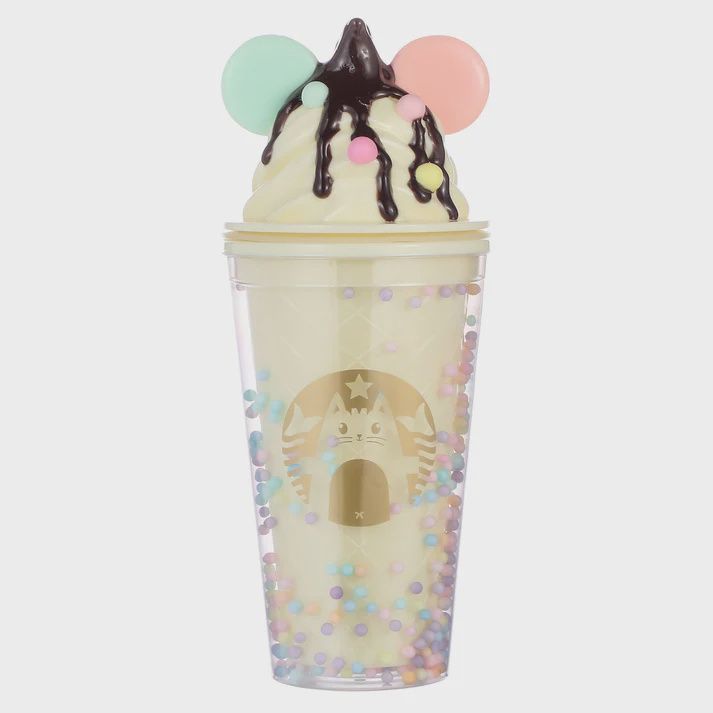 Tumbler, Candy Dots Soft Serve Sundae Vanilla