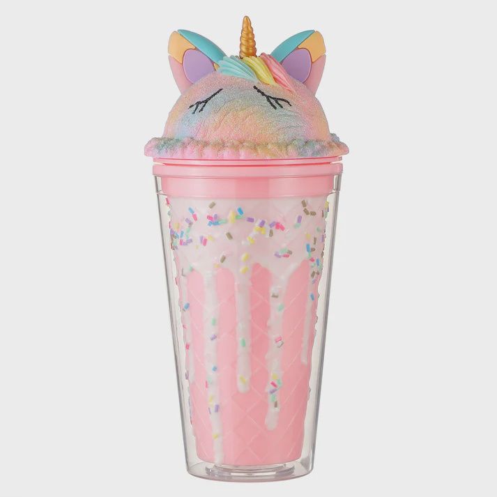 Tumbler, Unicorn Scoop Cone Strawberry