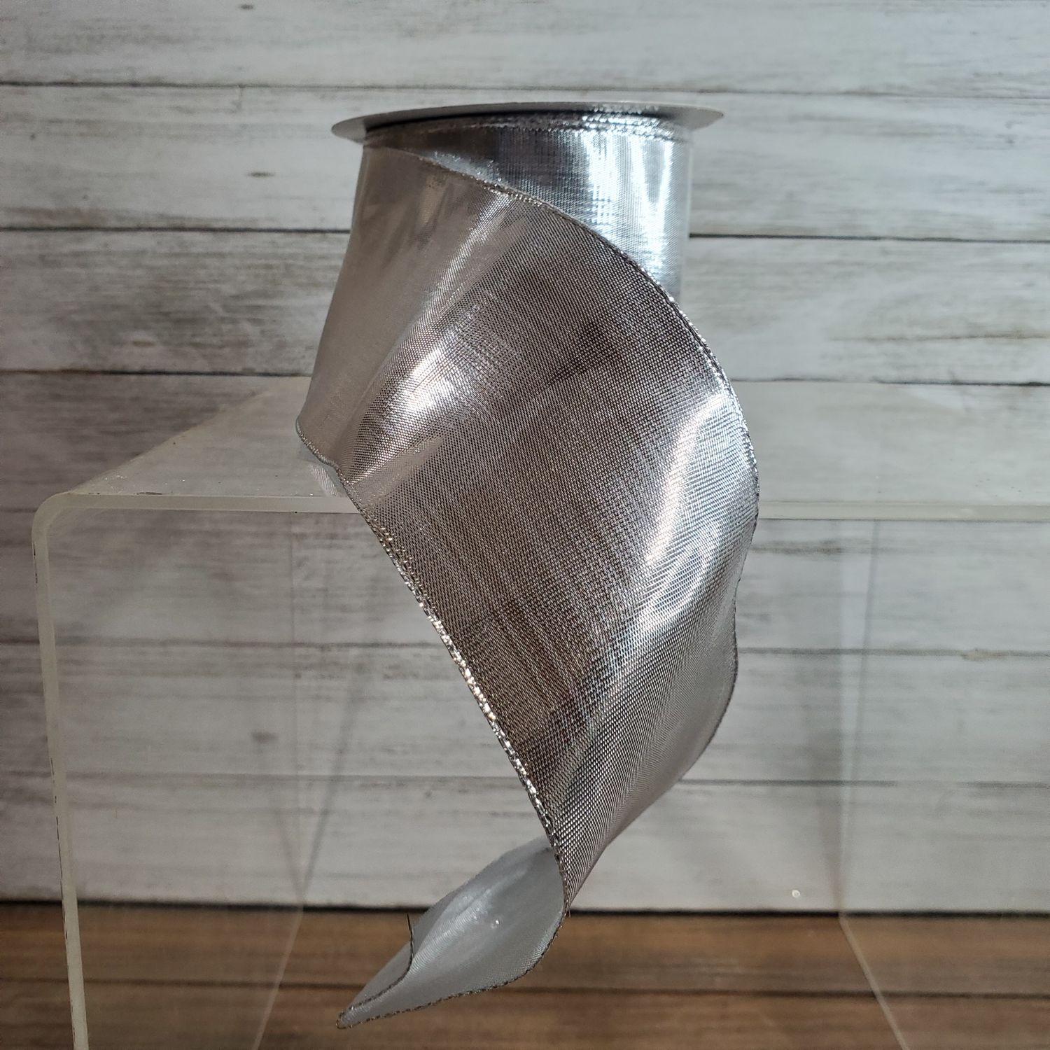 Ribbon, Silver Lame' 2-1/2"x25y