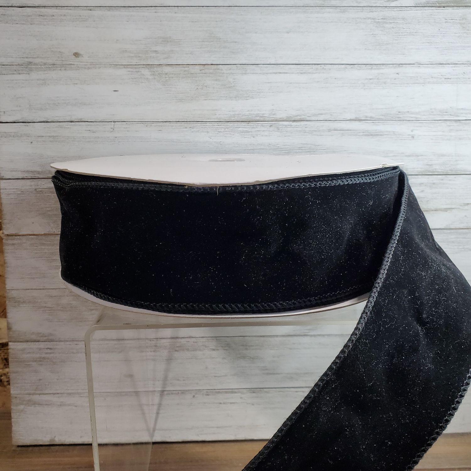 Ribbon, Velvet Black 2.5&quot;x50yd