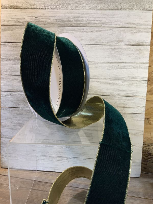 Ribbon, Vallise Emerald 2.5&quot;x25yd