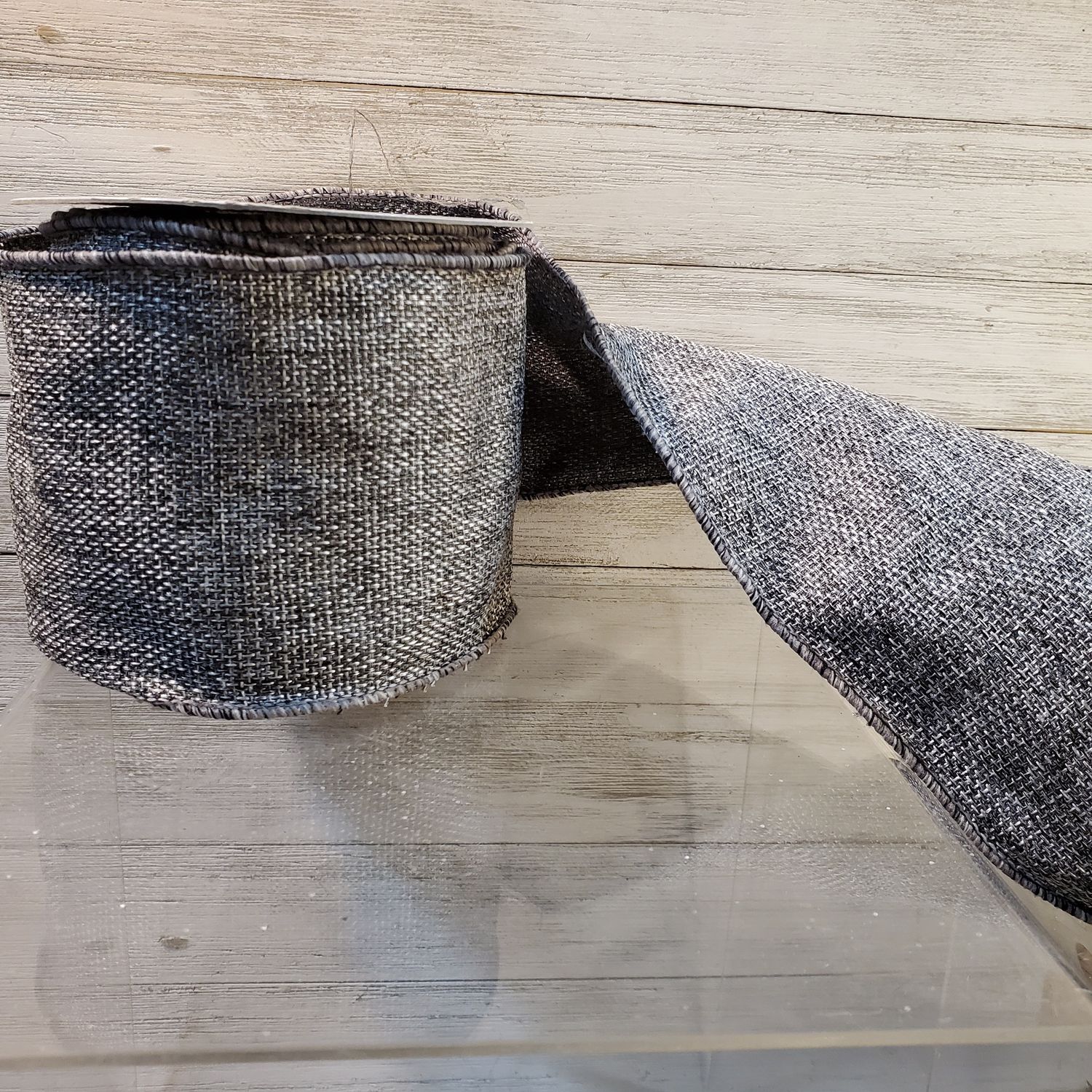 Ribbon, Maverick Grey 4"x10yd