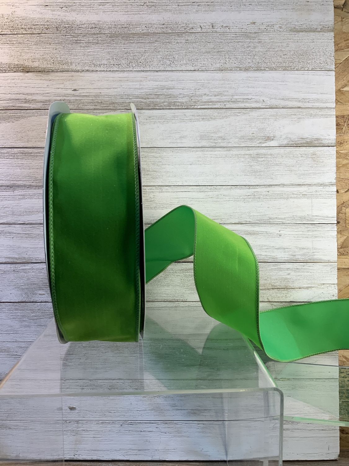 Ribbon, Lime Velvet 2-1/2"x50y