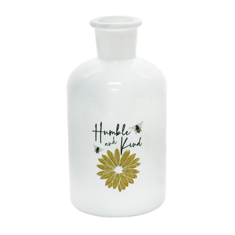 Bottle, Sm Bee Humble &amp; Kind Glass 5&quot;