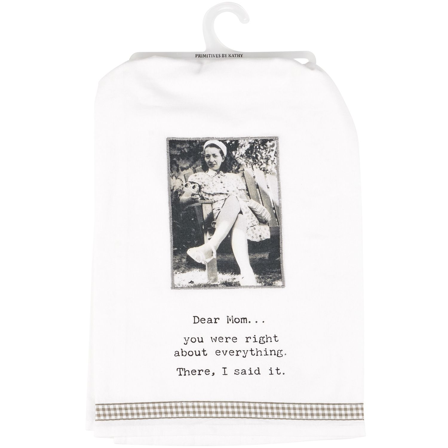 Dish Towel, Dear Mom