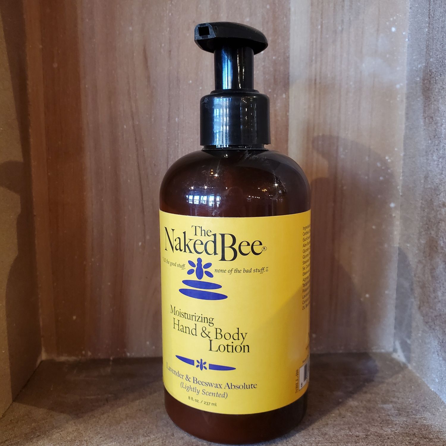 Naked Bee, Hand/Body Lotion Laven/Beew 8 oz pump