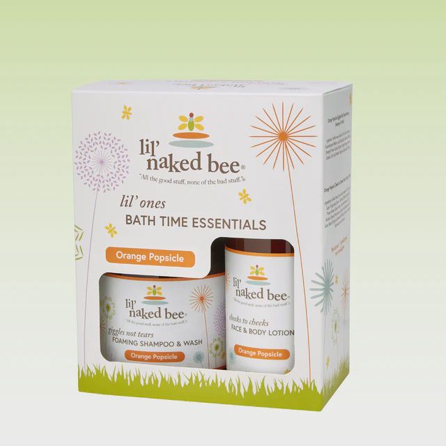 Naked Bee, Lil' Bath Essentials set/2 OrangePops