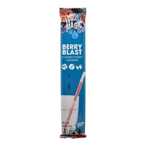 Magic Straws, For Water Asst Flavors