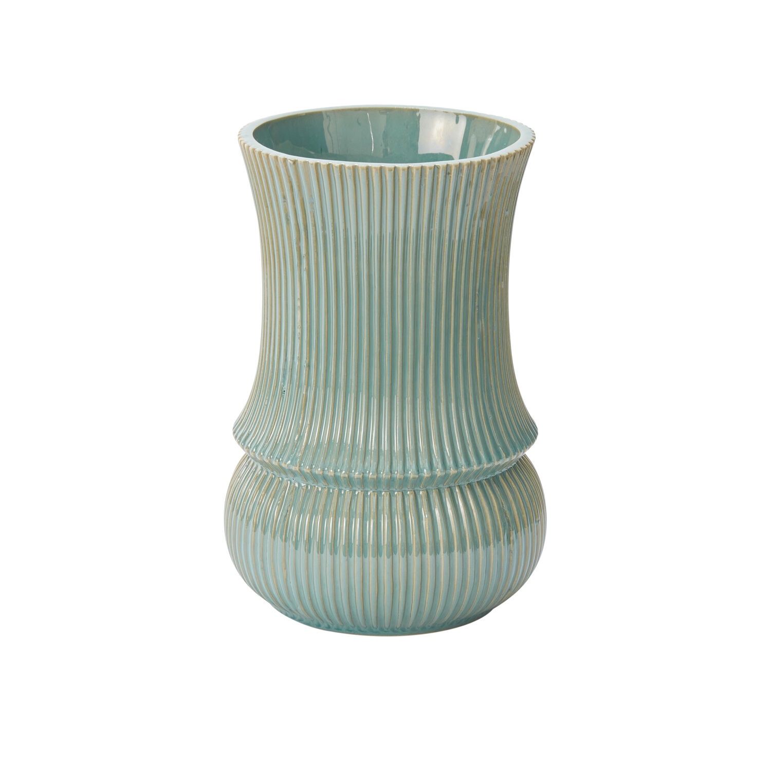 Vase, Verdant Aqua 6.25"x9.75"