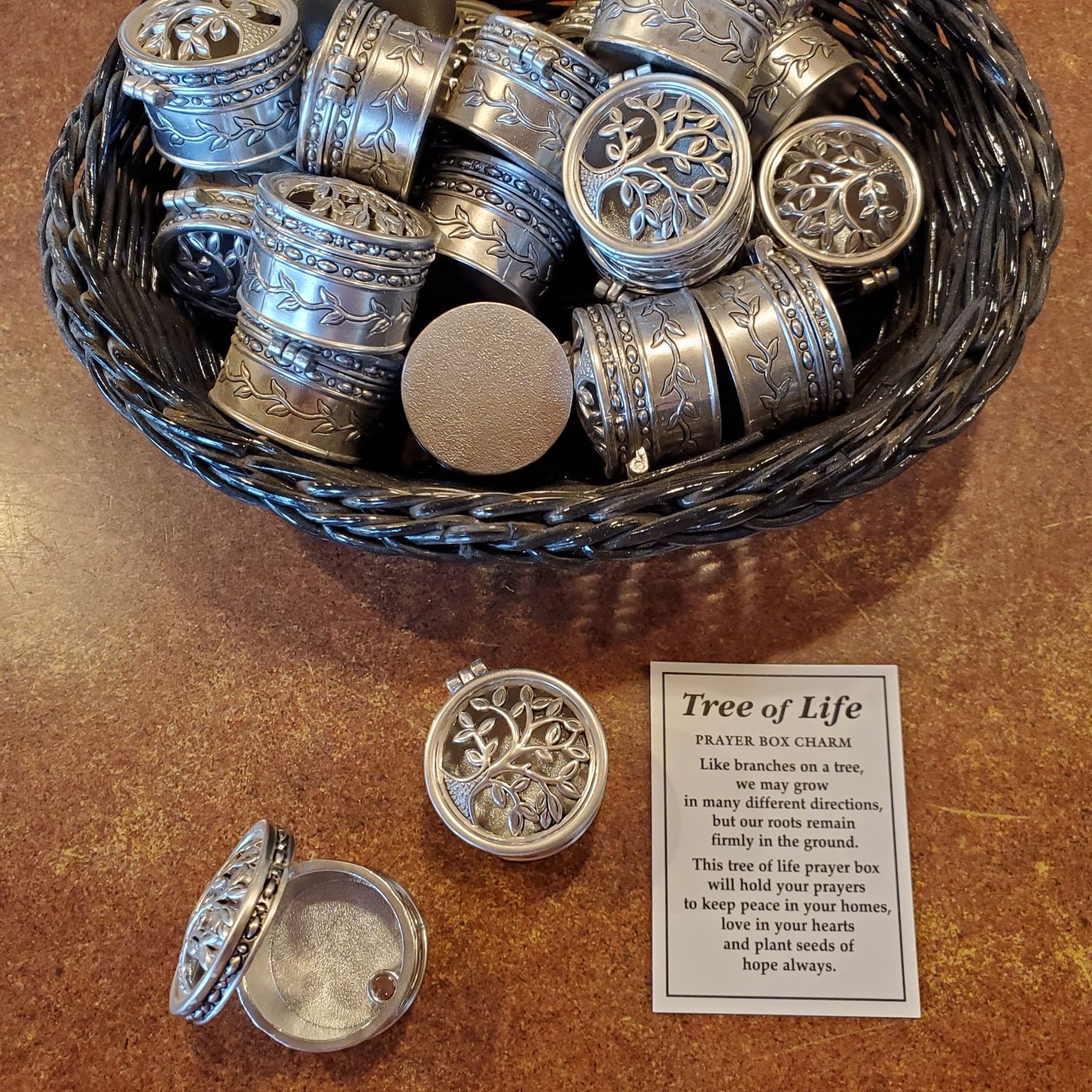 Pocket Charm, Prayer Box Tree