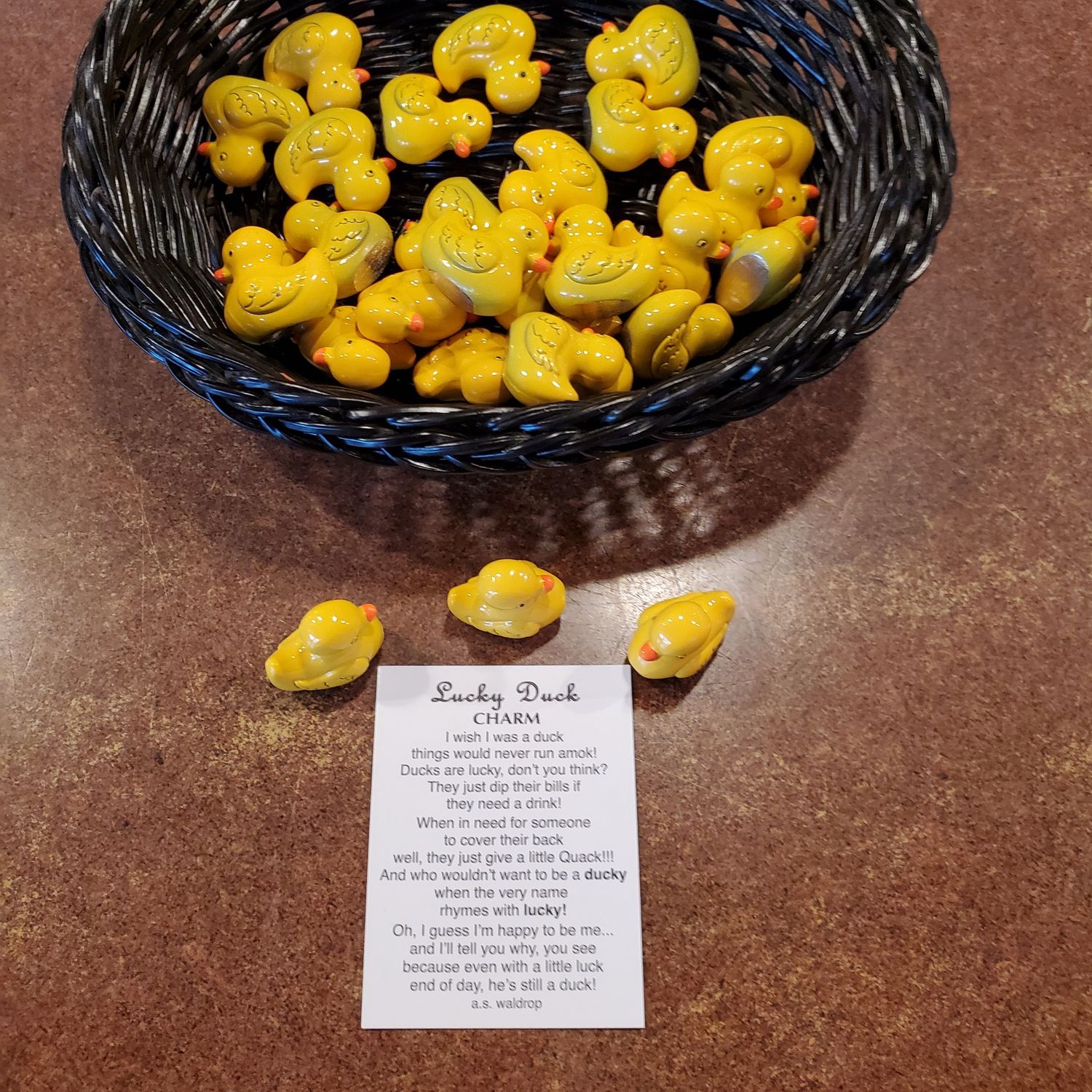 Pocket Charm, Lucky Duc