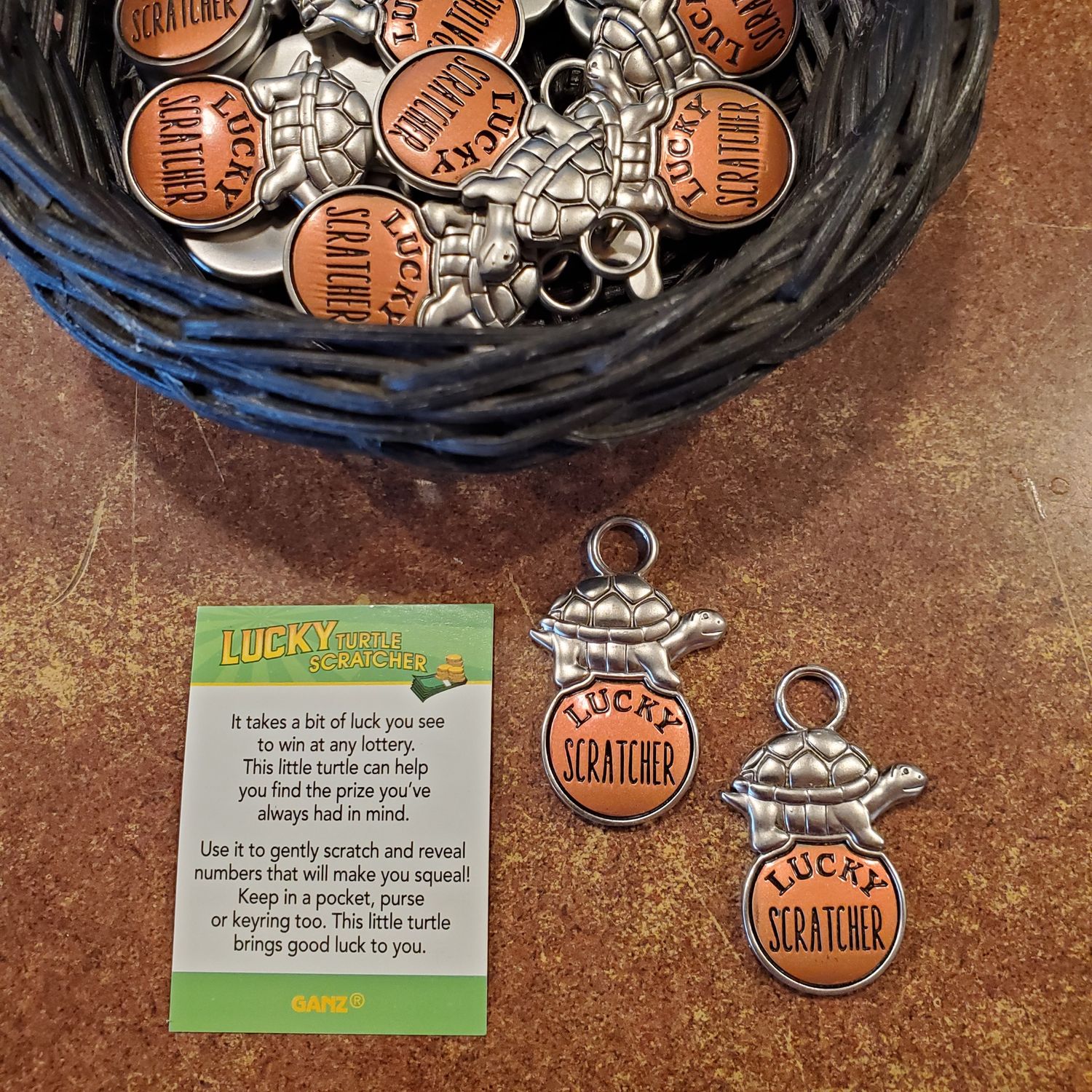 Charm, Lucky Turtle Scratcher
