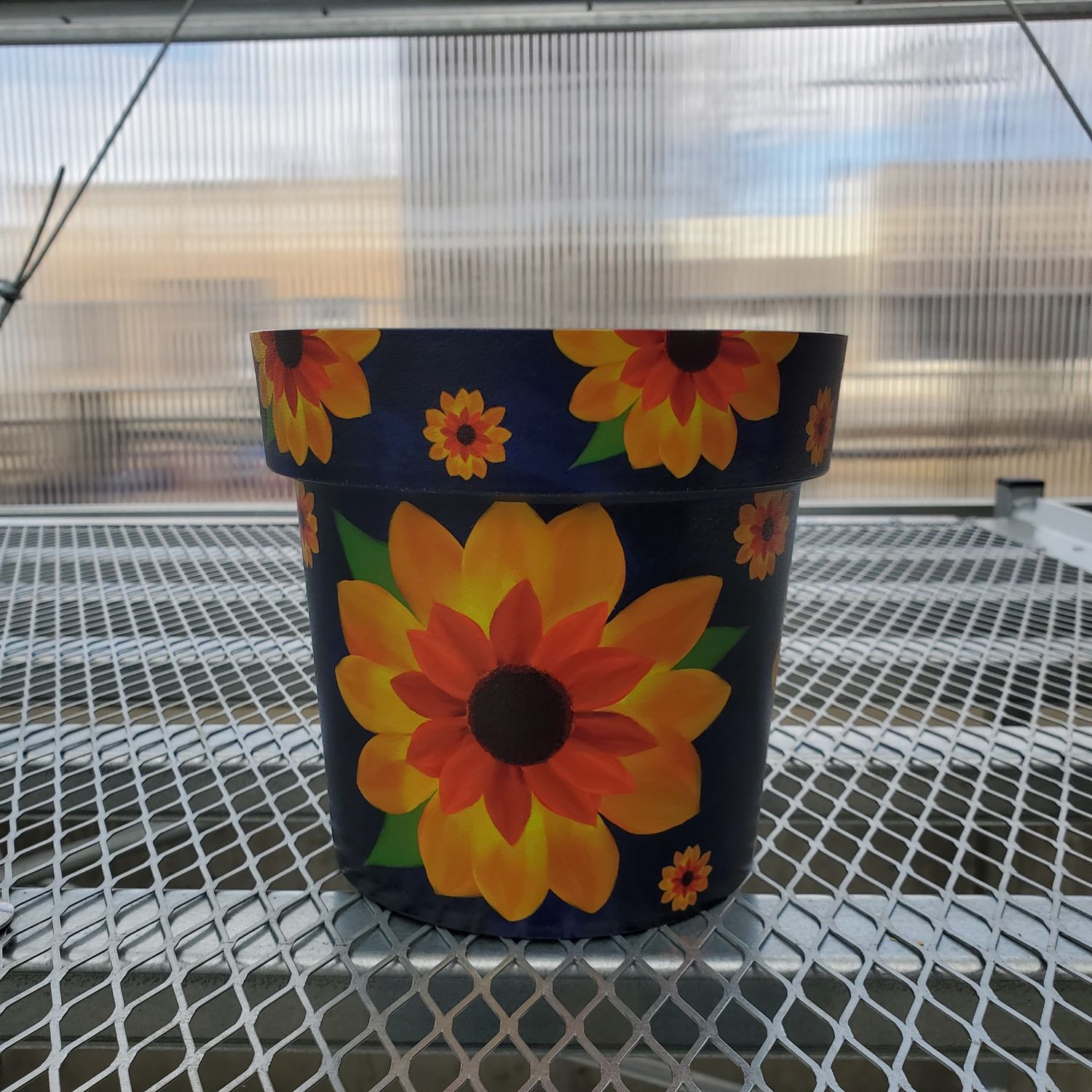 Planter, Sunflower 6"