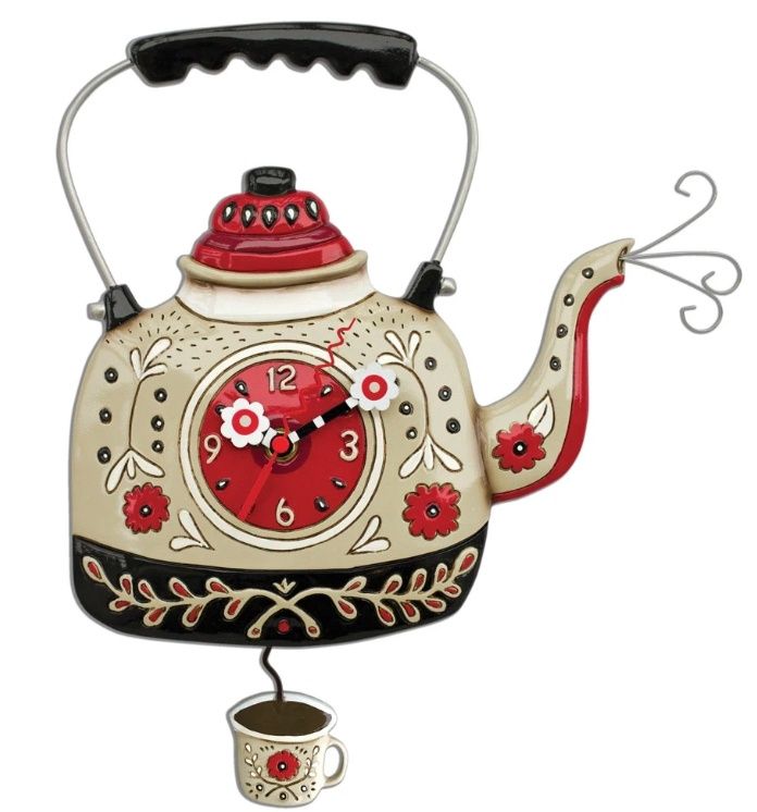 Clock, Kettle