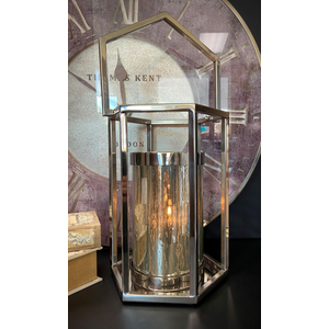 Lantern, Stainless Steel 10&quot;x13&quot; w/ Handle