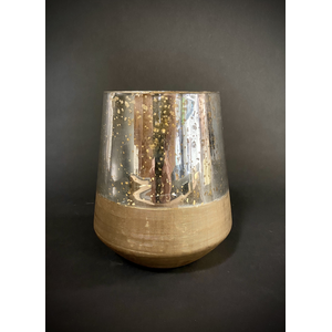 Hurrican, Hastings Glass 6"x7" Mercury Gold