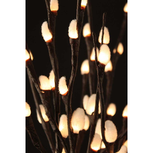 Branch, LED 80 Pussy Willow 40"