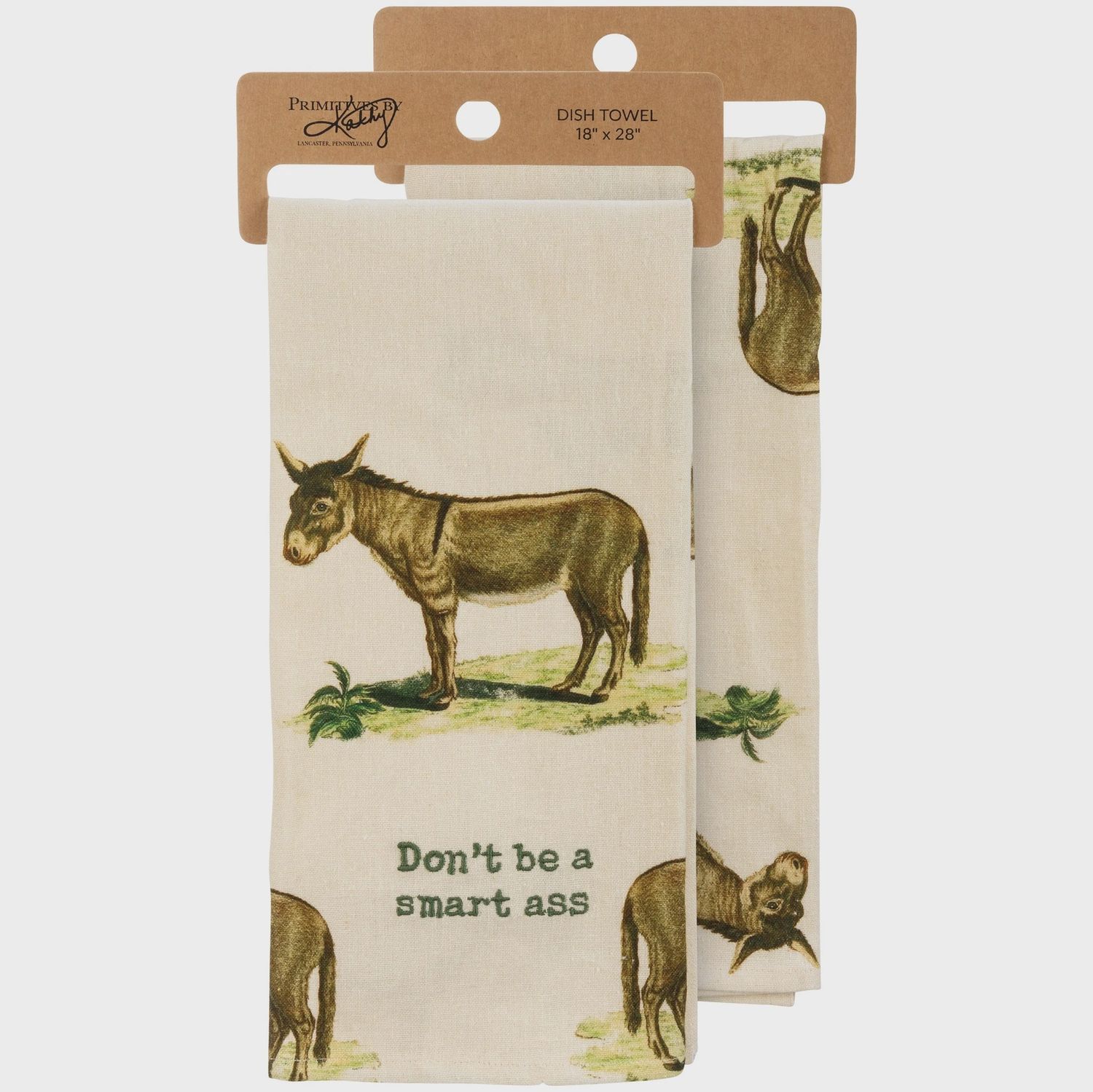 Kitchen Towel, Don't Be A Smart Ass 18"x28"