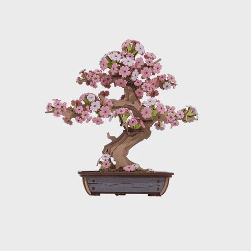 3D Puzzle, Sakura Bonsai Tree