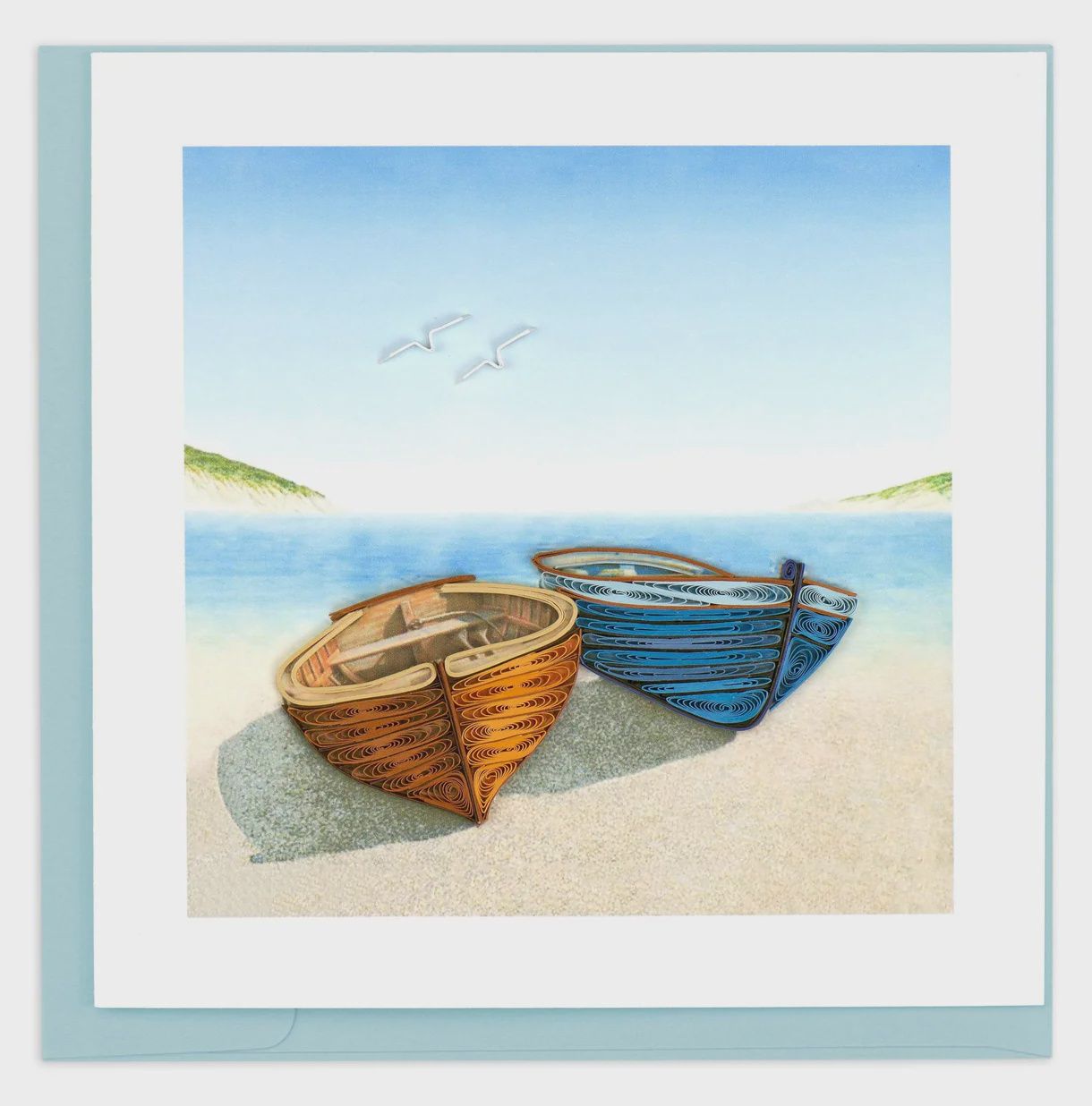 Quilling Card, Boats