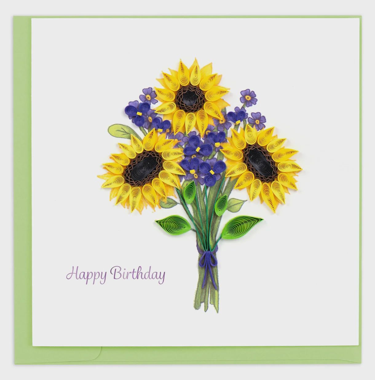Quilling Card, Sunflower