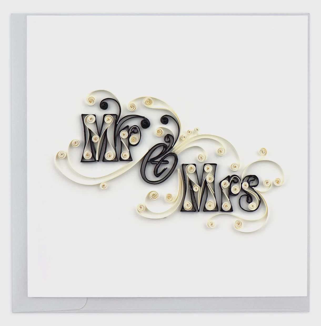 Quilling Card, Mr &amp; Mrs