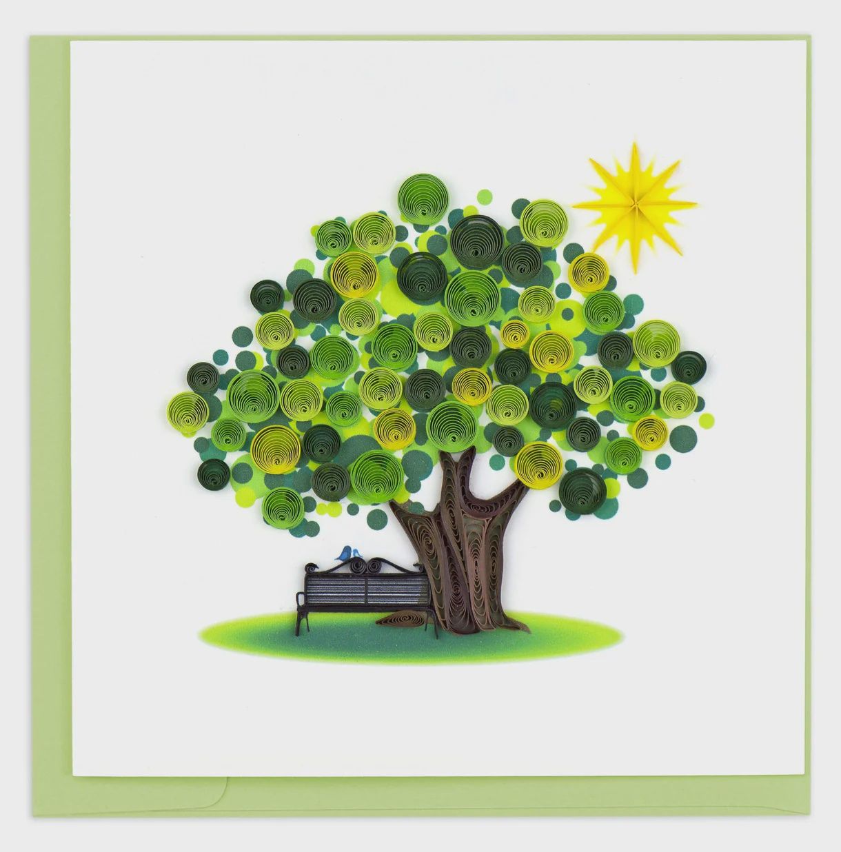 Quilling Card, Summer Tree