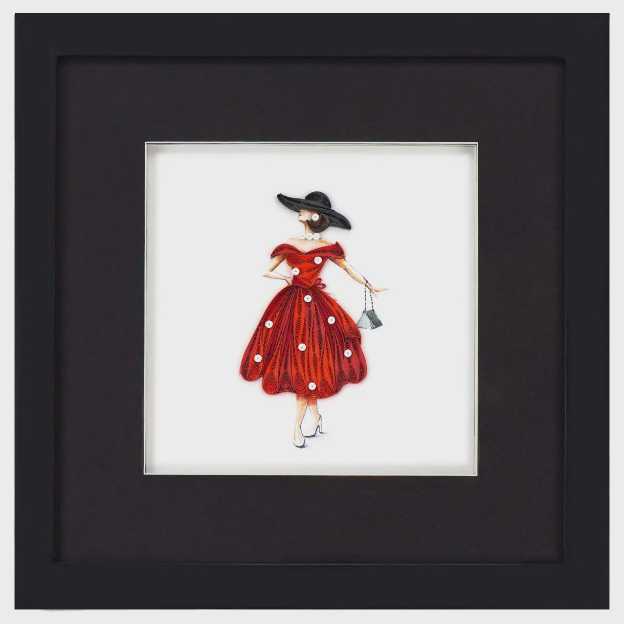 Shadow Box Frame, Quilling Card 10.75"x10.75