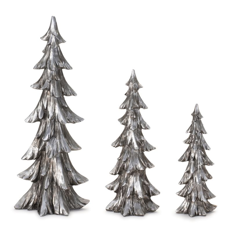 Tree, Dark Gray Set/3 7/10/13&quot;